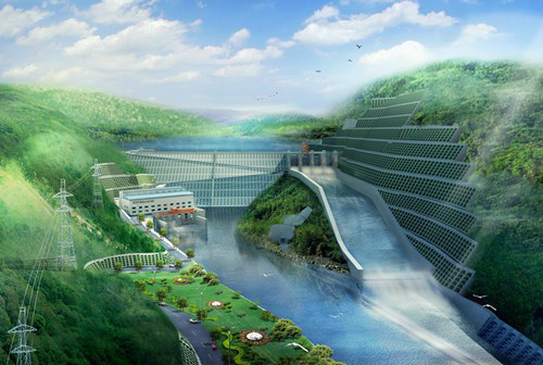 柳州老挝南塔河1号水电站项目